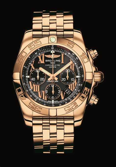 breitling gold chronomat|breitling chronomat 44 rose gold.